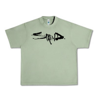 Oil Green staind Urban Heavy Tee - artisFamous