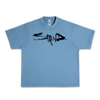 Pebble Blue staind Urban Heavy Tee - artisFamous