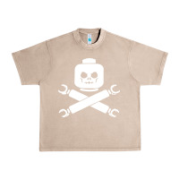 French Oak block face pirate Urban Heavy Tee - artisFamous