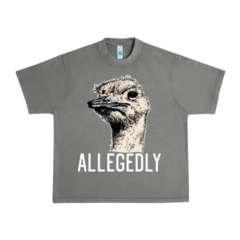 Letterkenny Allegedly Ostrich Funny Urban Heavy Tee by artisFamous | Teevron