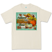 Bone autumn leaves and pumpkins please mouse pad Premium Tee - BundleAndBundleShop
