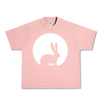 Salmon bunny and full moon funny Urban Heavy Tee - artisFamous