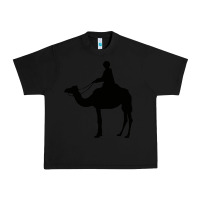 Black camel rider Urban Heavy Tee - artisFamous