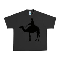 Pigment Black camel rider Urban Heavy Tee - artisFamous
