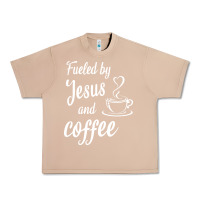 Burro Fueled by jesus and coffee Urban Heavy Tee - artisFamous