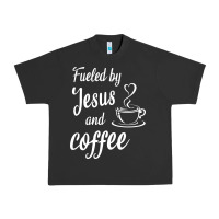 Fueled By Jesus And Coffee Urban Heavy Tee | Teevron