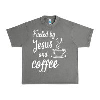 Tornado Fueled by jesus and coffee Urban Heavy Tee - artisFamous