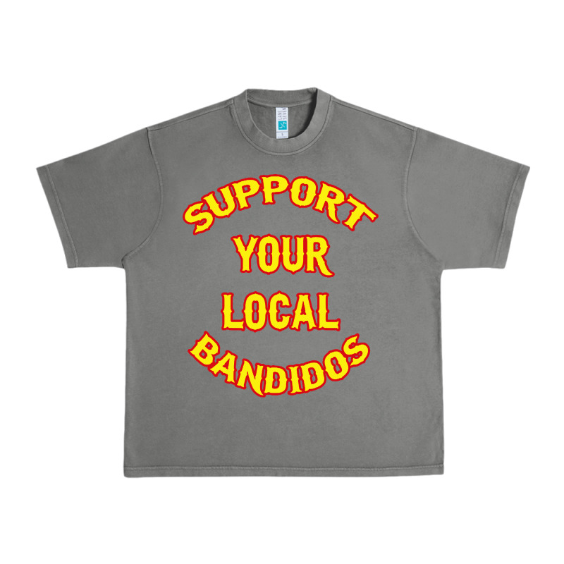 Bandidos Support Your Local Texas Urban Heavy Tee by artisFamous | Teevron