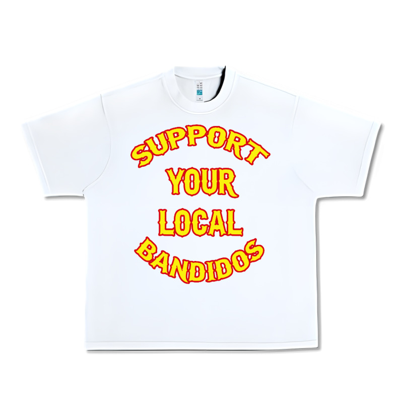 Bandidos Support Your Local Texas Urban Heavy Tee by artisFamous | Teevron