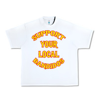 White bandidos support your local texas Urban Heavy Tee - artisFamous