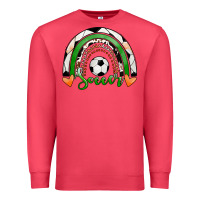 Cardinal Soccer Rainbow Premium Sweatshirt - RanaPortraitStore