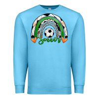 Ocean Blue Soccer Rainbow Premium Sweatshirt - RanaPortraitStore