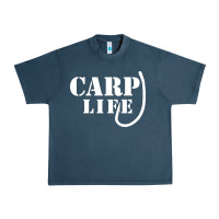 Midnight Navy carp life funny fish fishing Urban Heavy Tee - artisFamous