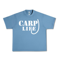 Pebble Blue carp life funny fish fishing Urban Heavy Tee - artisFamous