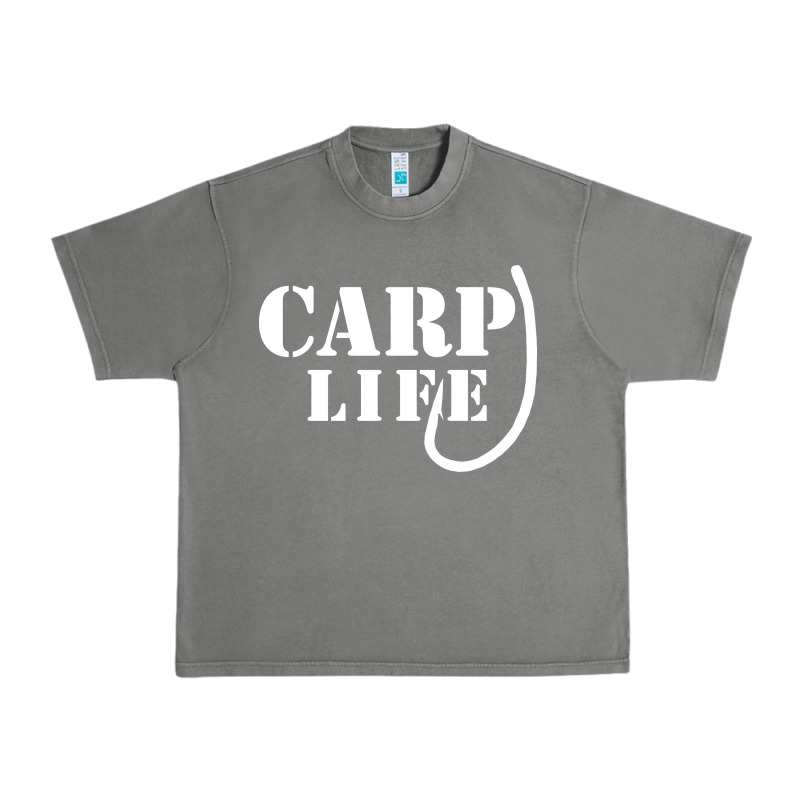 Carp Life Funny Fish Fishing Urban Heavy Tee by artisFamous | Teevron