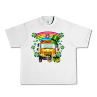 Lunar Rock st. patricks day school bus Urban Heavy Tee - SublimationCraftShop