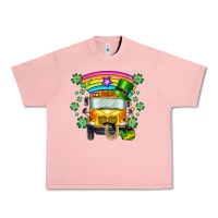Salmon st. patricks day school bus Urban Heavy Tee - SublimationCraftShop