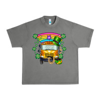 Tornado st. patricks day school bus Urban Heavy Tee - SublimationCraftShop