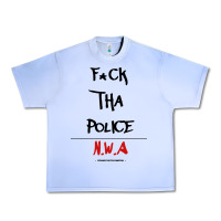 Grape Ice fck tha police Urban Heavy Tee - artisFamous