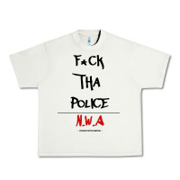 Pistachio fck tha police Urban Heavy Tee - artisFamous
