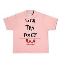 Salmon fck tha police Urban Heavy Tee - artisFamous