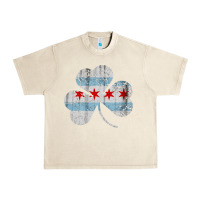 Sandshell irish chicago flag shamrock Urban Heavy Tee - artisFamous