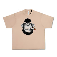 Burro Monkey Smoking Urban Heavy Tee - artisFamous
