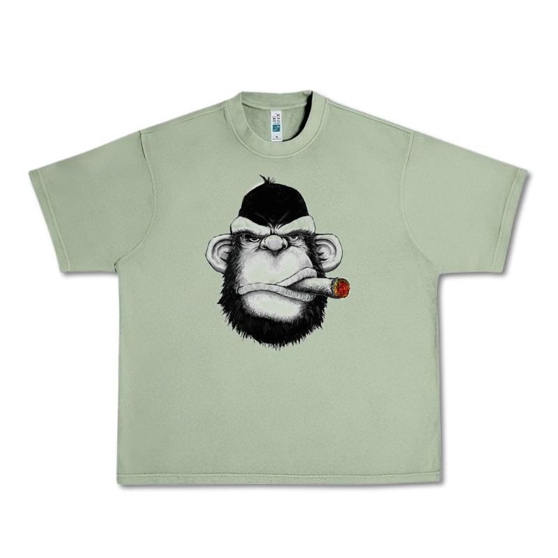 Monkey Smoking Urban Heavy Tee by artisFamous | Teevron
