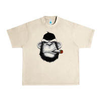 Monkey Smoking Urban Heavy Tee | Teevron
