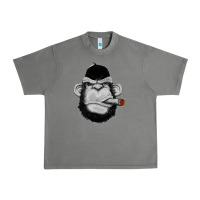 Tornado Monkey Smoking Urban Heavy Tee - artisFamous