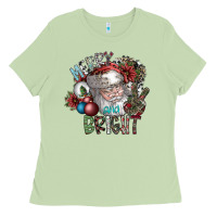 Matcha merry and bright Ladies Tee - SublimationCraftShop