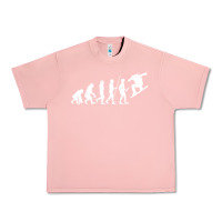 Salmon Snowboarding Evolution | Snowboard Mountain Winter Urban Heavy Tee - artisFamous
