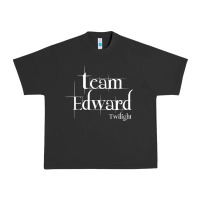 Pigment Black Team Edward Twilight Shirt, Twilight Saga Urban Heavy Tee - artisFamous
