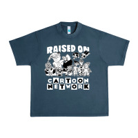 Midnight Navy raised on cartoon network Urban Heavy Tee - artisFamous