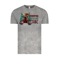 Cloud Rock Christmas with tribe Vintage Tee - CowhideDigitalArt