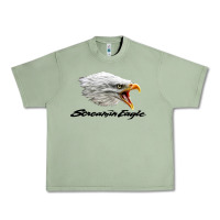 Oil Green the screaming eagle Urban Heavy Tee - artisFamous