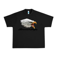 Black the screaming eagle Urban Heavy Tee - artisFamous