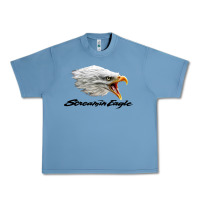 Pebble Blue the screaming eagle Urban Heavy Tee - artisFamous