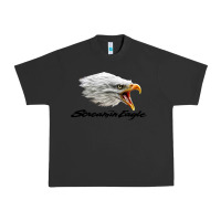 Pigment Black the screaming eagle Urban Heavy Tee - artisFamous