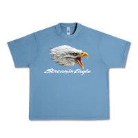 Pebble Blue the screaming eagle Urban Heavy Tee - artisFamous