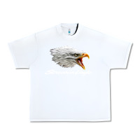 White the screaming eagle Urban Heavy Tee - artisFamous