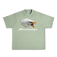 Oil Green the screaming eagle Urban Heavy Tee - artisFamous