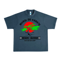 Midnight Navy MIYAGY DO KARATE Urban Heavy Tee - artisFamous