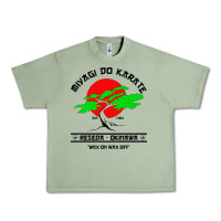 Oil Green MIYAGY DO KARATE Urban Heavy Tee - artisFamous