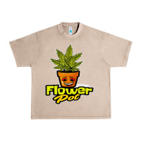 French Oak flower pot funny weed Urban Heavy Tee - artisFamous
