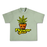 Oil Green flower pot funny weed Urban Heavy Tee - artisFamous