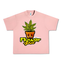 Salmon flower pot funny weed Urban Heavy Tee - artisFamous