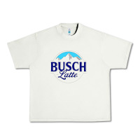 Pistachio Vintage Busch Light Busch Latte Urban Heavy Tee - artisFamous
