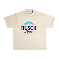 Sandshell Vintage Busch Light Busch Latte Urban Heavy Tee - artisFamous