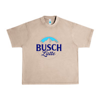 French Oak Vintage Busch Light Busch Latte Urban Heavy Tee - artisFamous